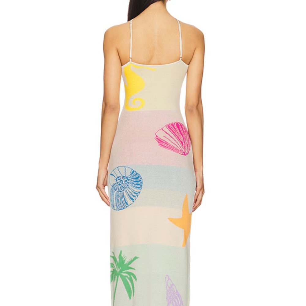 Capittana Barbara seashell print cover up Dress M/L - Picture 10 of 12
